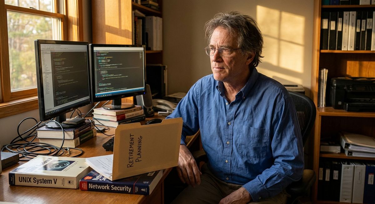 He Has $1.7M, Two Kids in College, and a Pension — Can David Walk Away from IT at 62?